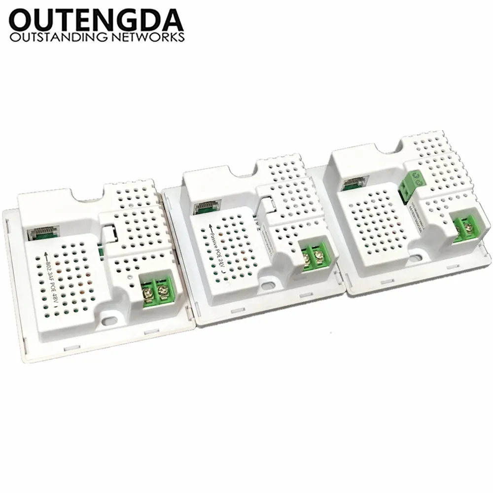 300Mbps indoor Wireless In Wall AP WiFi Router AC100V 240V 802.3af POE Power Access Point USB Charging Phone RJ11 RJ45 On-off