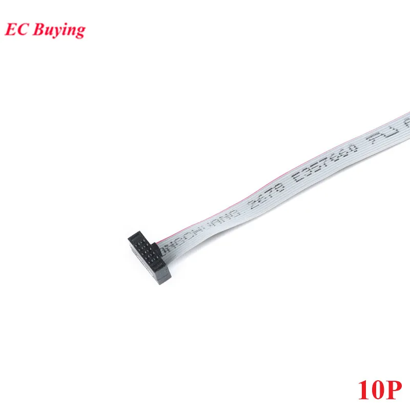 2 قطعة 1.27 مللي متر الملعب FC-6/8/10/12/14/16/20/24/26/30/34/40/50P دبوس 20 سنتيمتر AVR تحميل كابل FC رمادي شريط مسطح البيانات IDC موصل