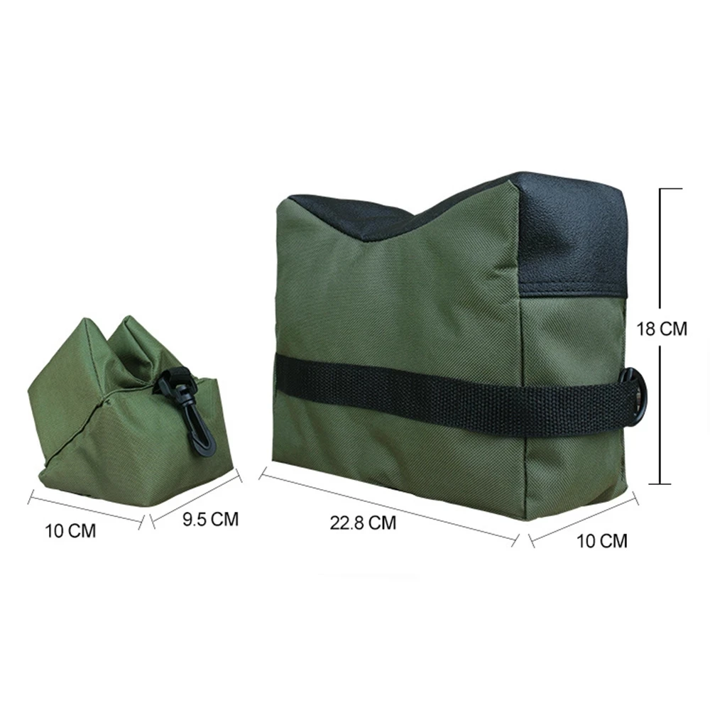 Front & Rear Support Bag Rifle Sandbag without Sand Sniper Shooting Target Stand For Outdoor Hunting Accessories