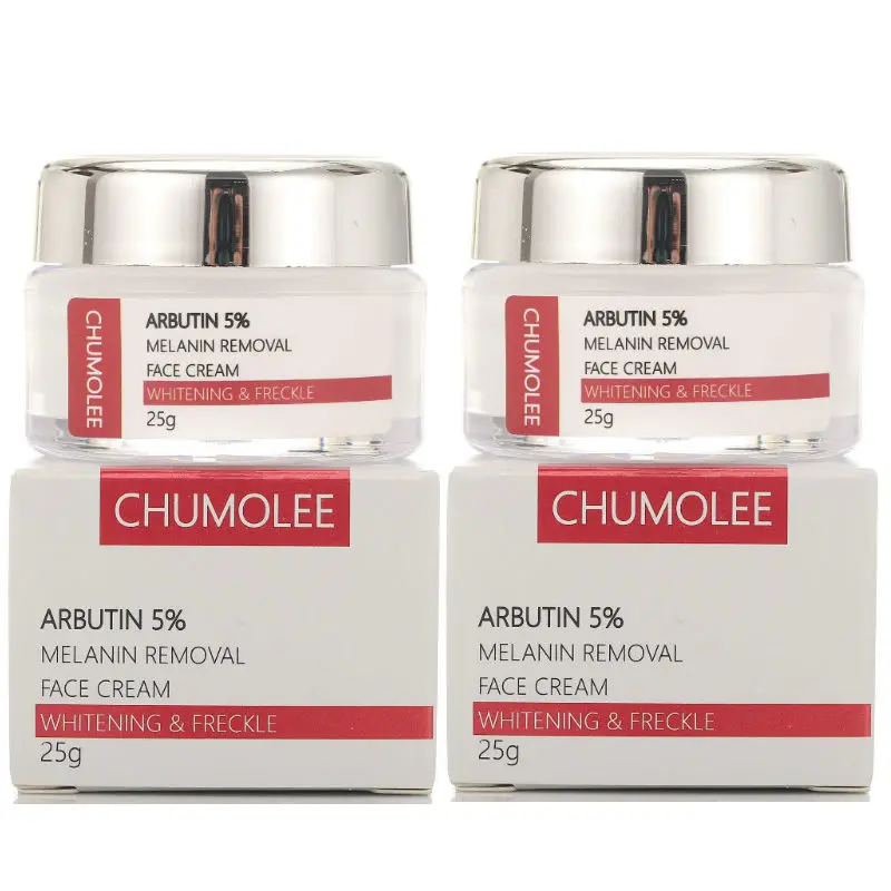 

Chumolee Arbutin Whitening Freckle Cream Melasma Melanin Pigment Remove Acne Dark Spots Moisturizer Skin Care