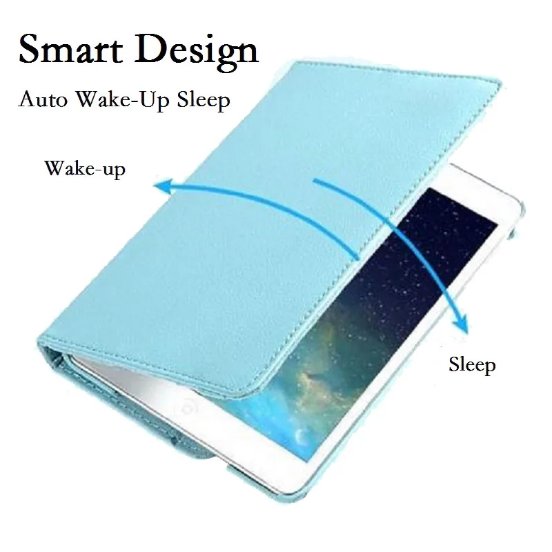360 Rotation Coque for Samsung Galaxy Tab A 8.0 (2015) T350 T355 Case 360 Smart PU Leather Cover for Samsung T350 T355 Case Flip