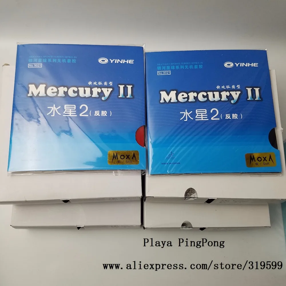 1x Original yinhe Mercury 2 table tennis rubber 9021 for table tennis rackets blade racquet ping pong rubber pimples in