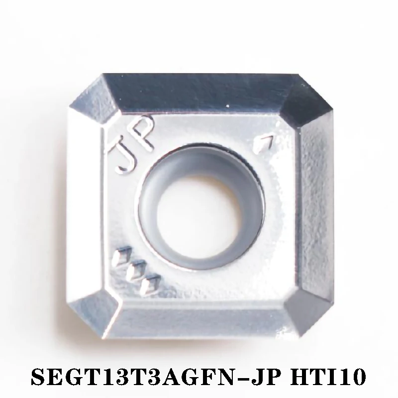 SEGT13T3AGFN JP HTI10 100% Original Carbide Inserts For Lathe Turning Tool Holder Boring Bar CNC SEGT13T3 AGFN SEGT 13T3