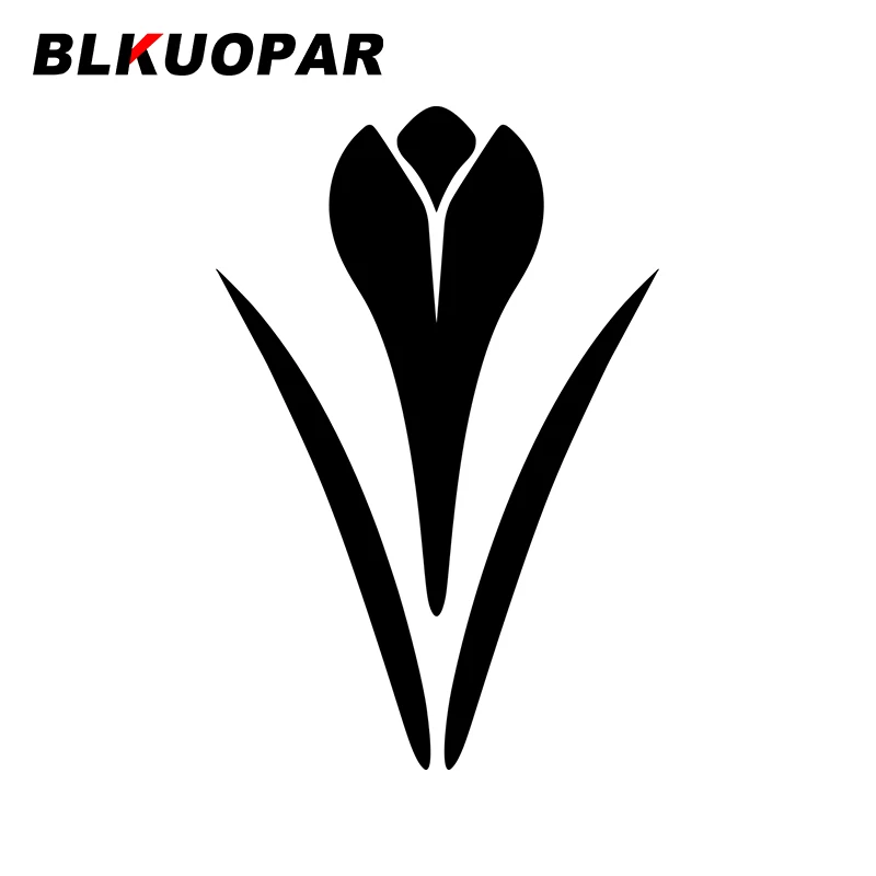 BLKUOPAR Meadow Flowers Car Stickers Waterproof Decal Motorcycle Campervan Sunscreen Custom Printing Personality Vinyl Car Wrap