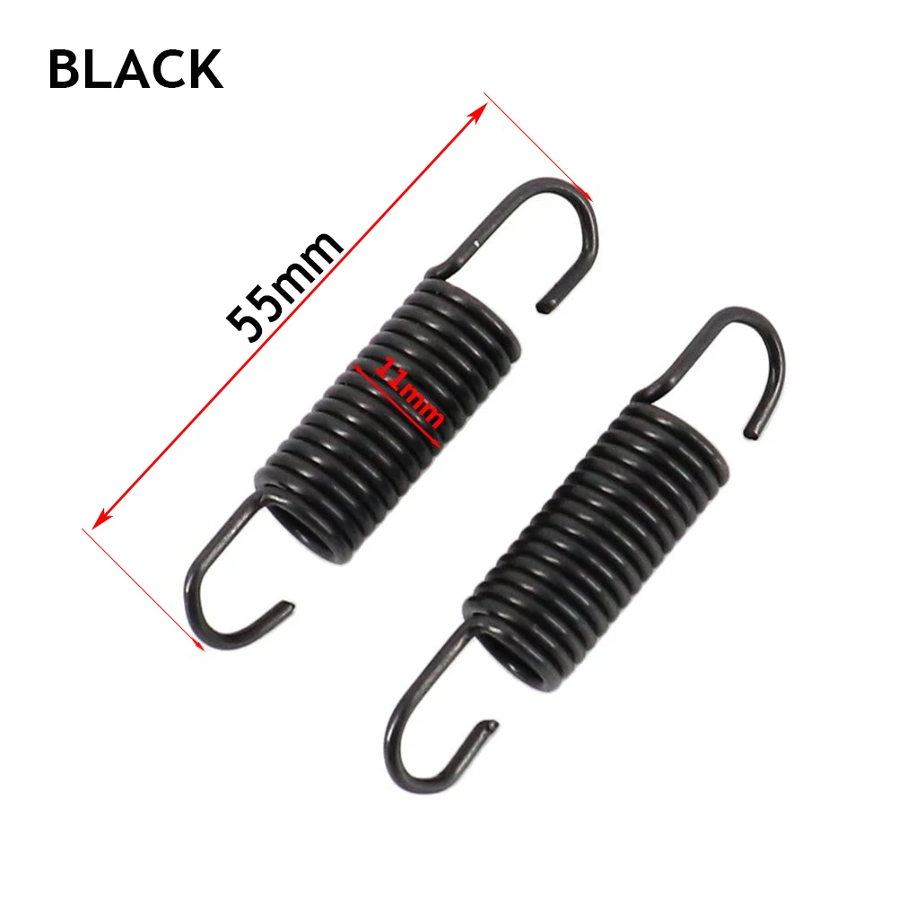 Motorcycle Stainless Steel Spring Hooks Hooking Engine Accessories Motorcycle modified exhaust spring pull reed