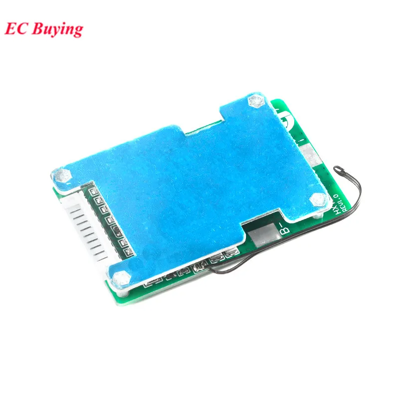 10S 42V 14A 18650 Pin Lithium Ban Bảo Vệ BMS Li-ion Tế Bào Gói 15A 20A Với Cân Bằng Quyền Lực Xây Dựng-Nhiệt Độ Điều Khiển
