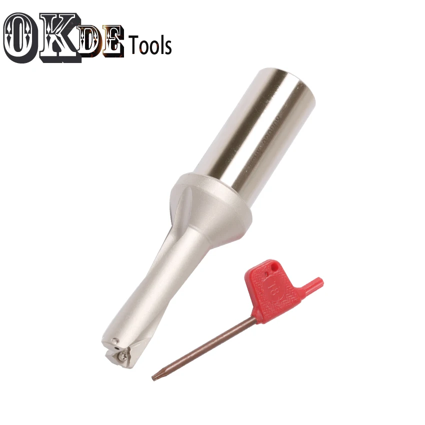 high quality 2D 40.5mm- 59.5mm shallow Power WCMX insert indexable drills WC U drills triangle coolant drilling