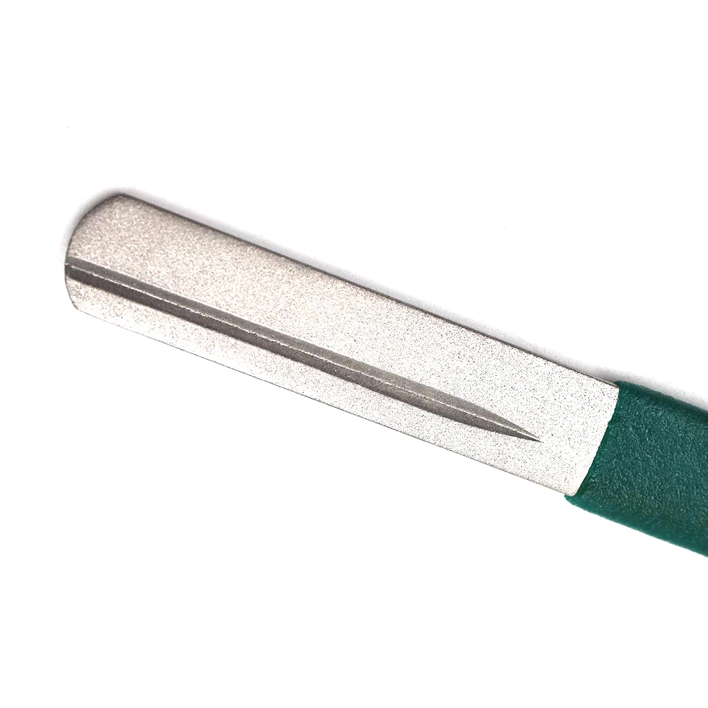 JIGEECARP 1PC Diamond Carp Fishing Hook Hone FisH Hook Sharpening Sharper Fishing Tackle Box Accessory Tool Double Faces
