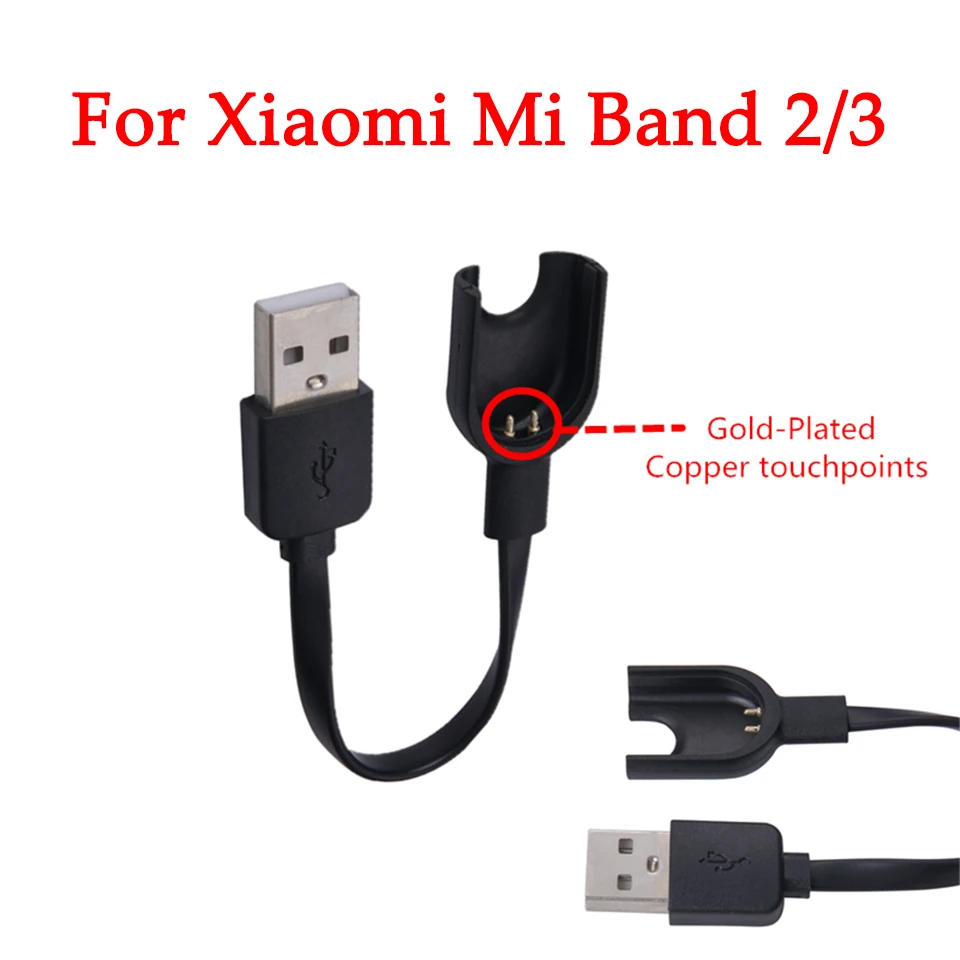 USB Charger Cable Smart  For Xiaomi Mi Band 2 3 4 5 6 Accessories bracelet Smartband USB Charger Cable Lines USB Charging