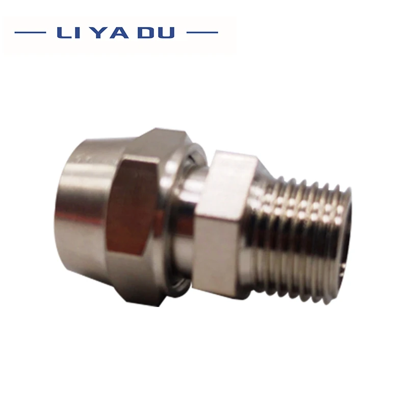 PC4 6 8mm Pipe Tube to -M8 M10 M12 M14 trachea Quick screw connector copper pneumatic components Fast twist joint pc