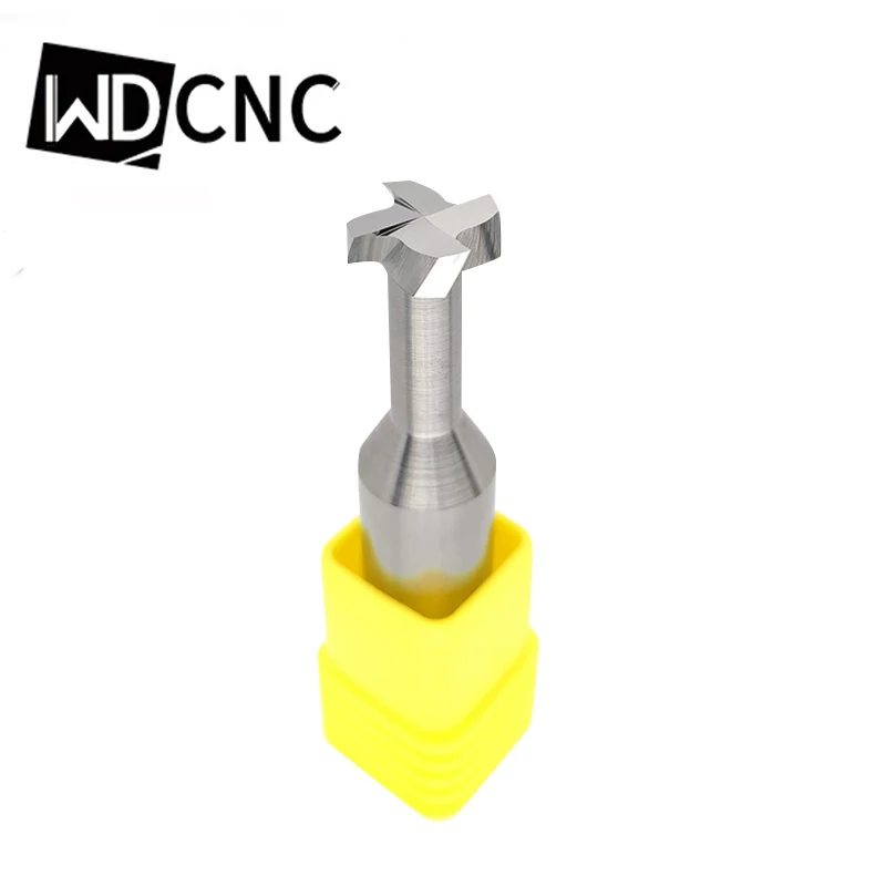 T slot milling cutter HRC55 Solid carbide T cutter Milling T Slot groove Milling Cutters for CNC Machine