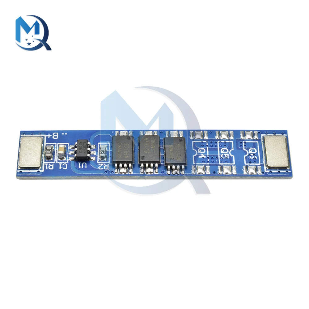 BMS 1S 3.7V 5A/10A/15A 3MOS/4MOS/6MOS 18650 Lithium Battery Charge Protection Board For Power Bank Cells Pack Charging