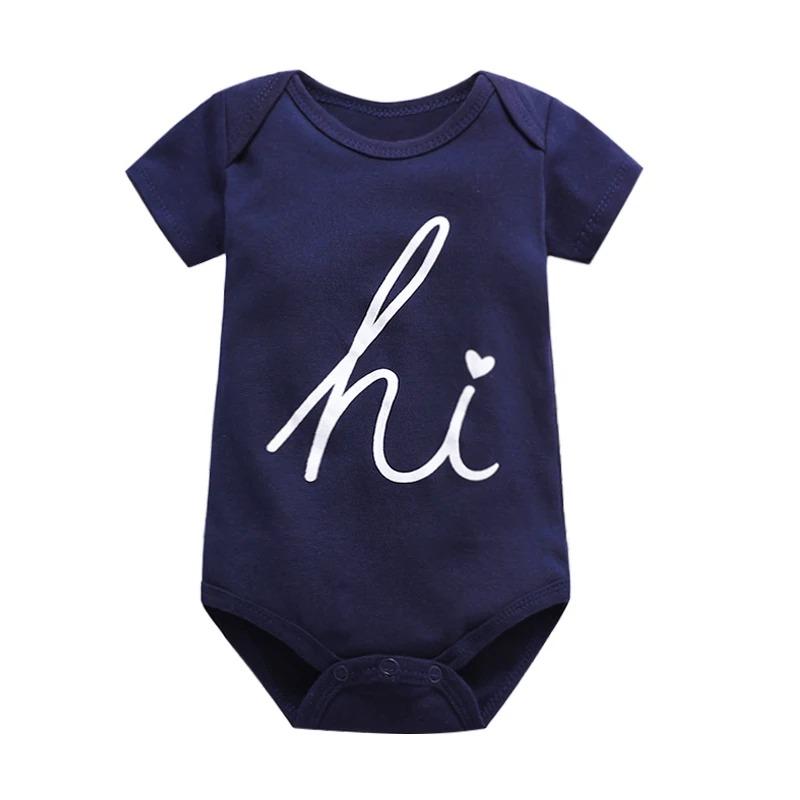 Babies Boys Clothing Bodysuit Newborn Baby Girls Short Sleeve Body 3 6 9 12 18 24 Months Summer Clothes