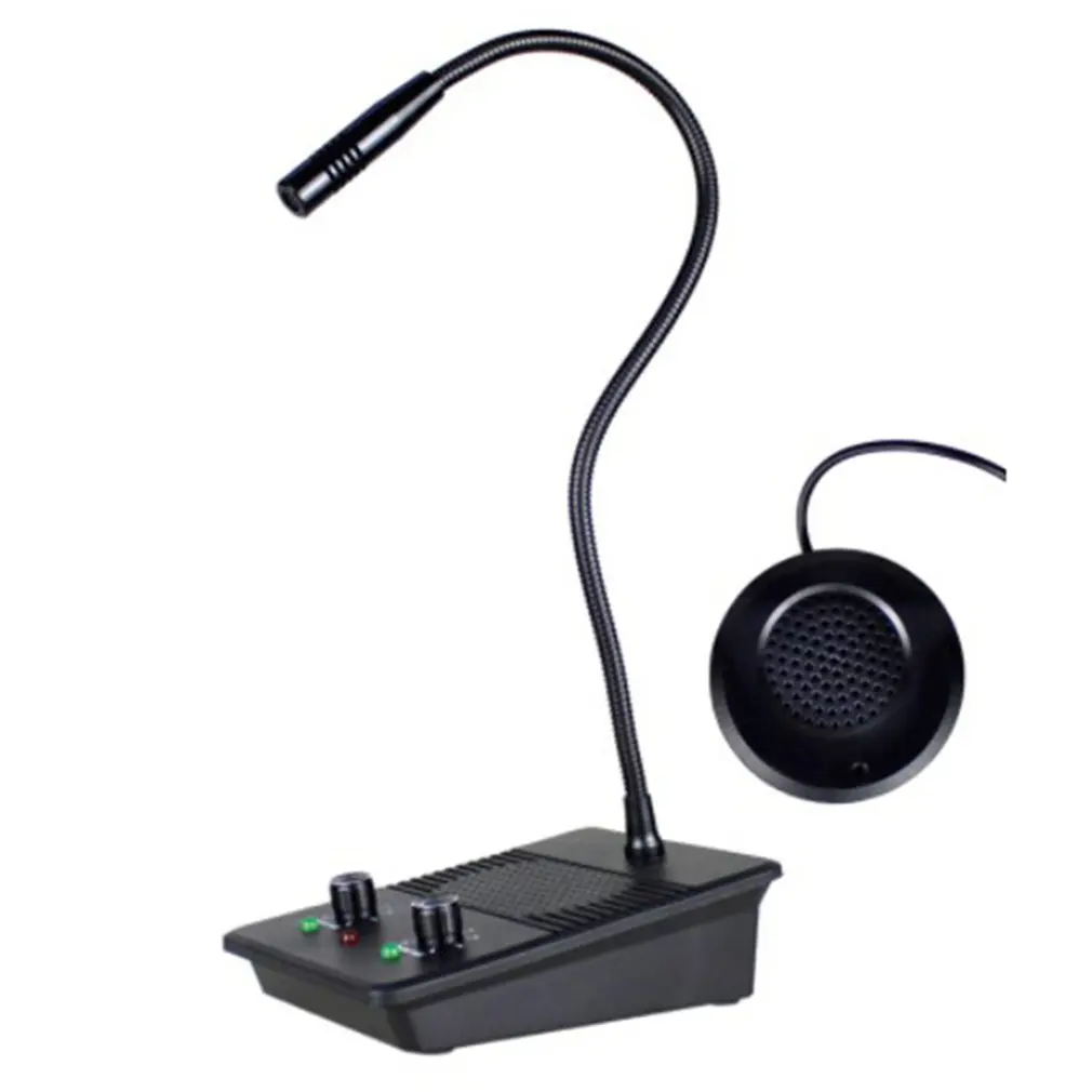 Sistema de intercomunicación de banco, intercomunicador de ventana bidireccional, altavoz, Banco de farmacia, altavoz de alta claridad