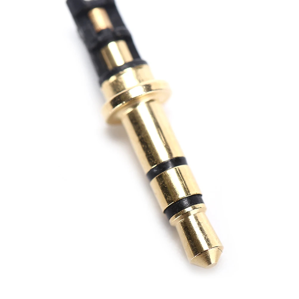 1/ 2pcs/Lot 3.5mm Stereo Headset Plug Jack 3 4 Pole 3.5 Gold Plated 90 Degrees Black Audio Plugs Jack Adaptor Connector