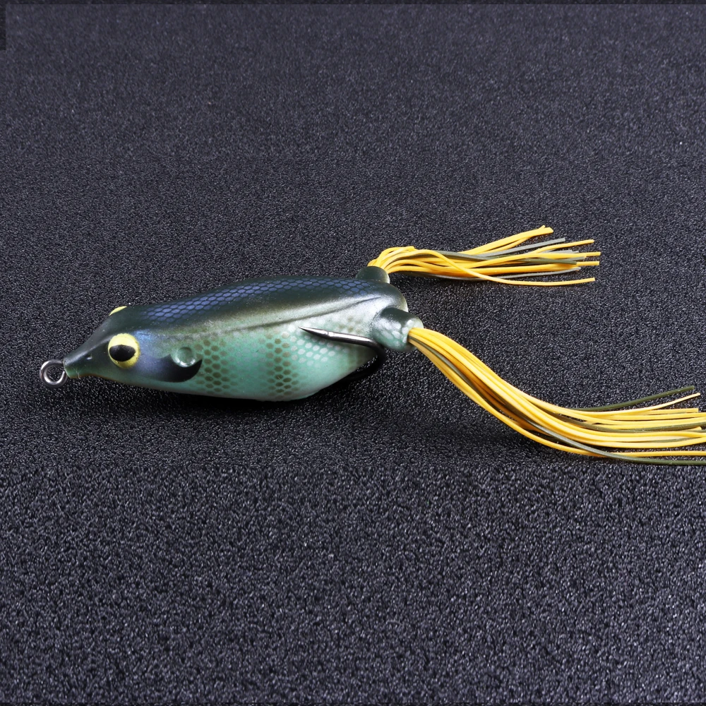 JOHNCOO Frog Fishing Lure 15g 12g Soft Silicone Bait Plastic Frog Lures Bass Lures Frog  Lifelike Snakehead Lure image 3