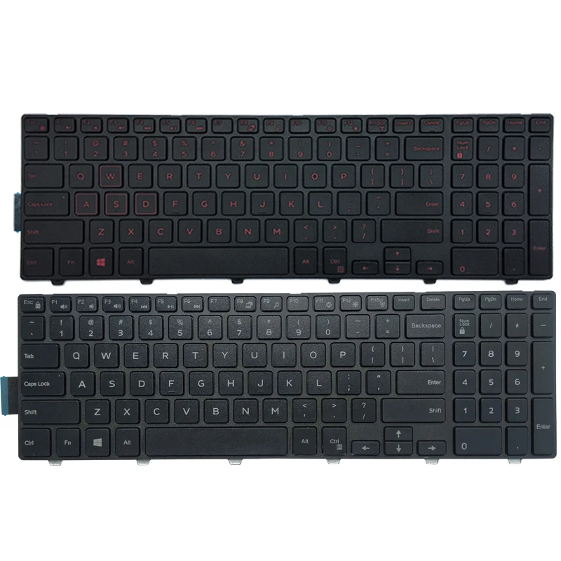 NEW US laptop Keyboard FOR DELL PK1313G3A00 MP-13N73US-698 490.00H07.0D01 0KPP2C OKPP2C KPP2C English keyboard No backlight