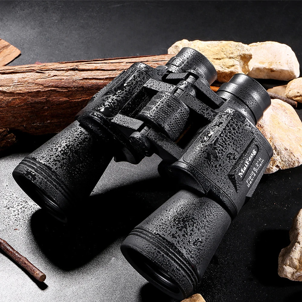 

2021 New High Clarity Telescope 20X50 Binocular Hd High Power For Outdoor Hunting Optical Lll Night Fixed Zoom Binoculars