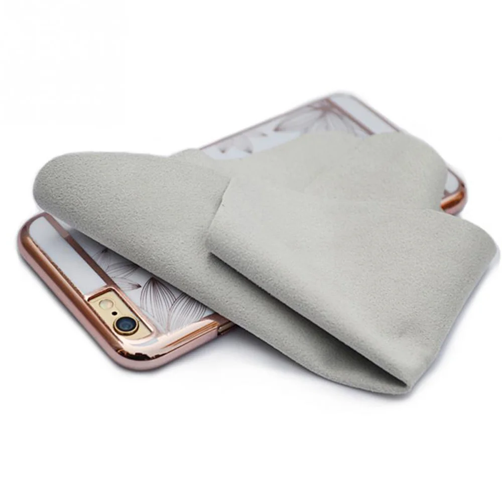 2Pcs Double-Sided Microfiber Cleaning Cloth Clean Tool For Phone Screen Monitor Camera DSLR Superfine Convenient Cleaning Cloths