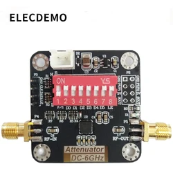 Module atténuateur RF numérique, précision de pas jusqu'à 31,5 db, DC ~ 6GHz, 0,5 db, HMC624A