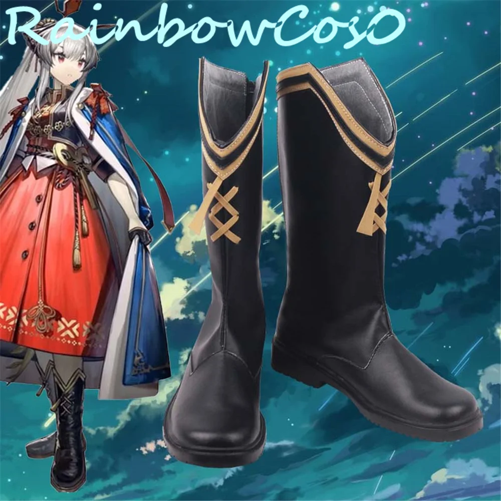 Arknights Weedy Cosplay Shoes Boots Game Anime Carnival Party Halloween Chritmas Rainbowcos0 W1976