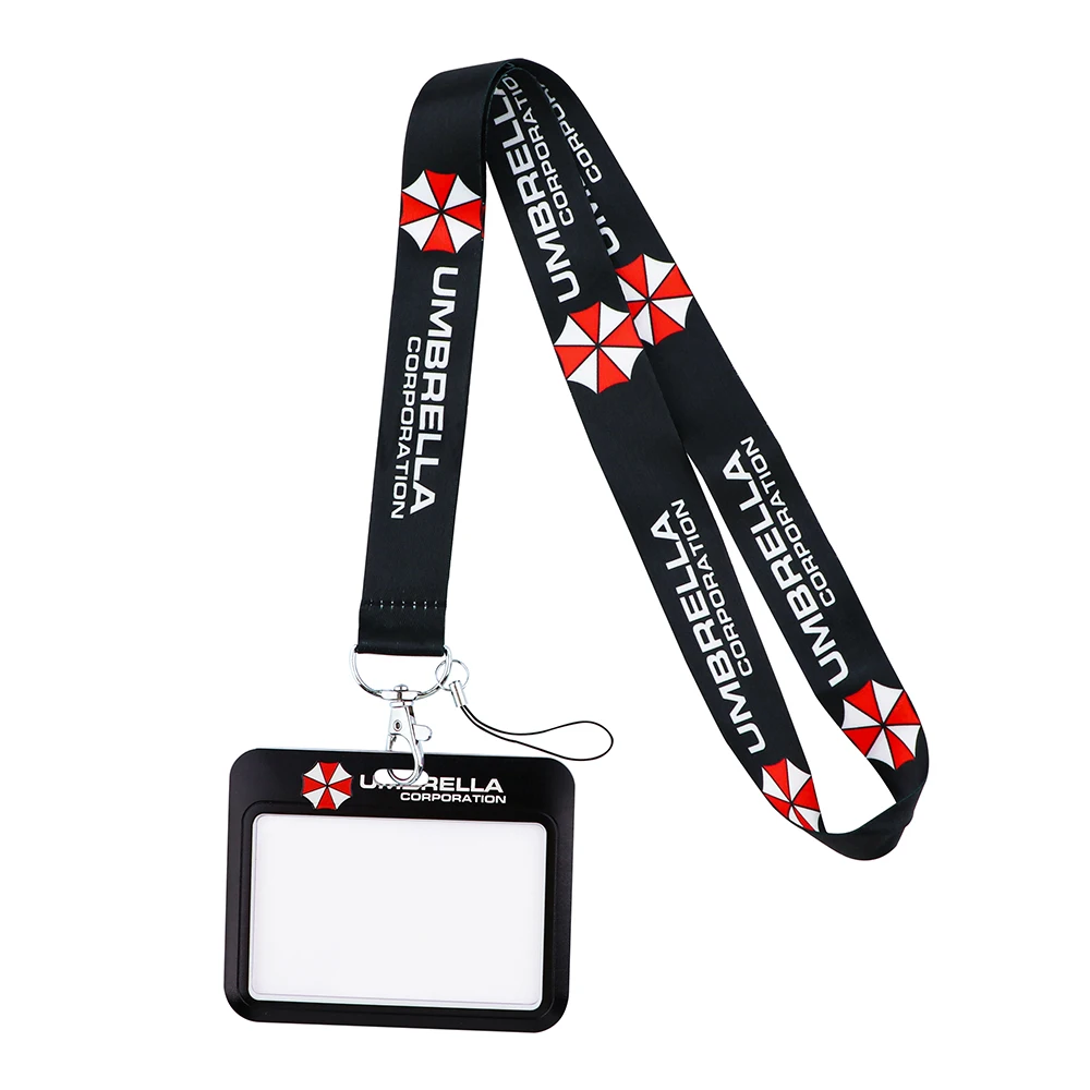 Movie Lanyard Bank Credit Card Holder Wallet Bus ID Name Work Card Holder For Student Women Man Card Cover Business Card