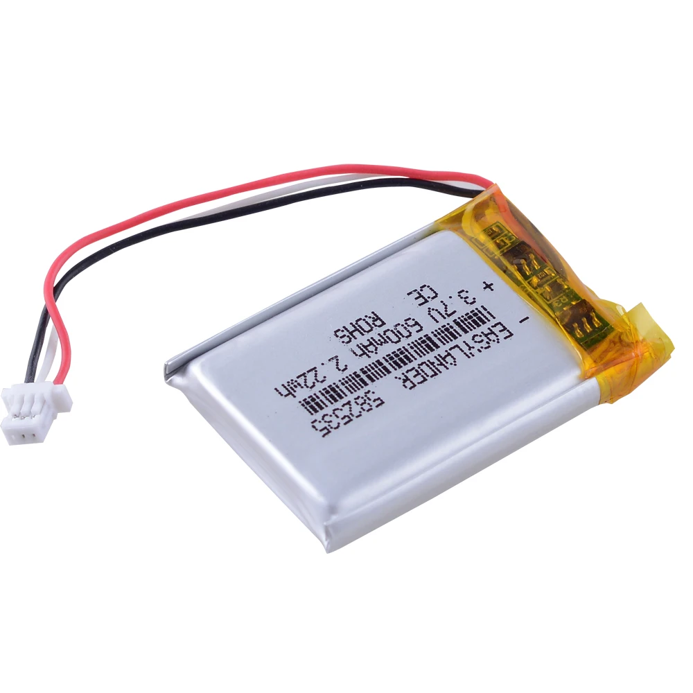 602535=582535 SP5 3.7V 600mAh Rechargeable Li Lithium Polymer  Battery For DVR Navigation Video Recorder Cubex V50 Hp F550g