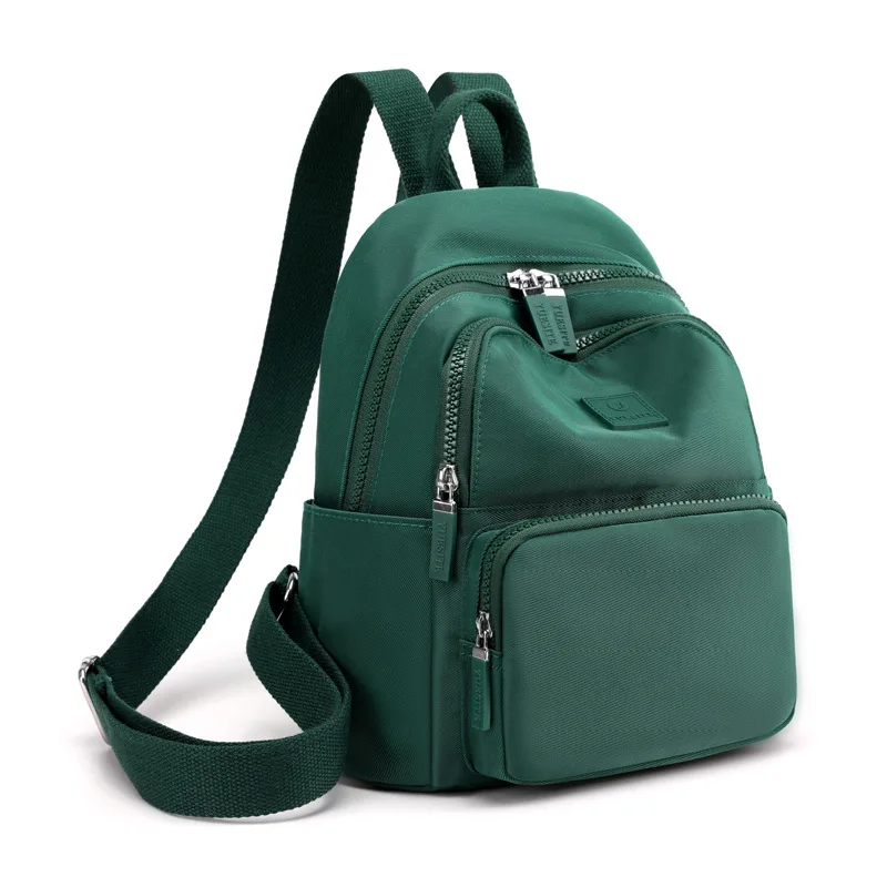 Mochila impermeable de ocio para mujer, morral femenino de moda, morral pequeño de viento para Universidad, bolso de viaje multifunción para niña