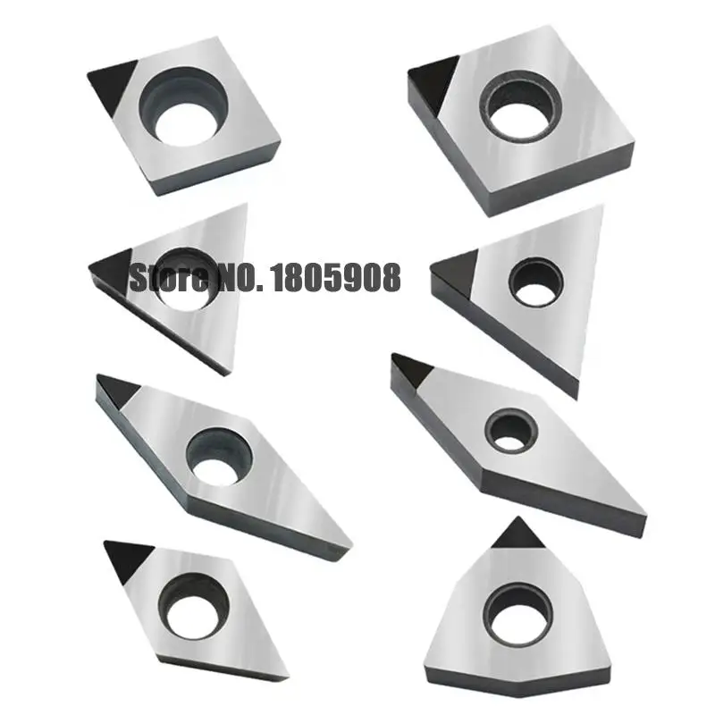 1PCS CCGT TCMT110304 DCGT VBGT TPGH PCD CBN Turning Inserts Diamond Tool High Hardness Cutter Blade for CNC Lathe Machine Tools