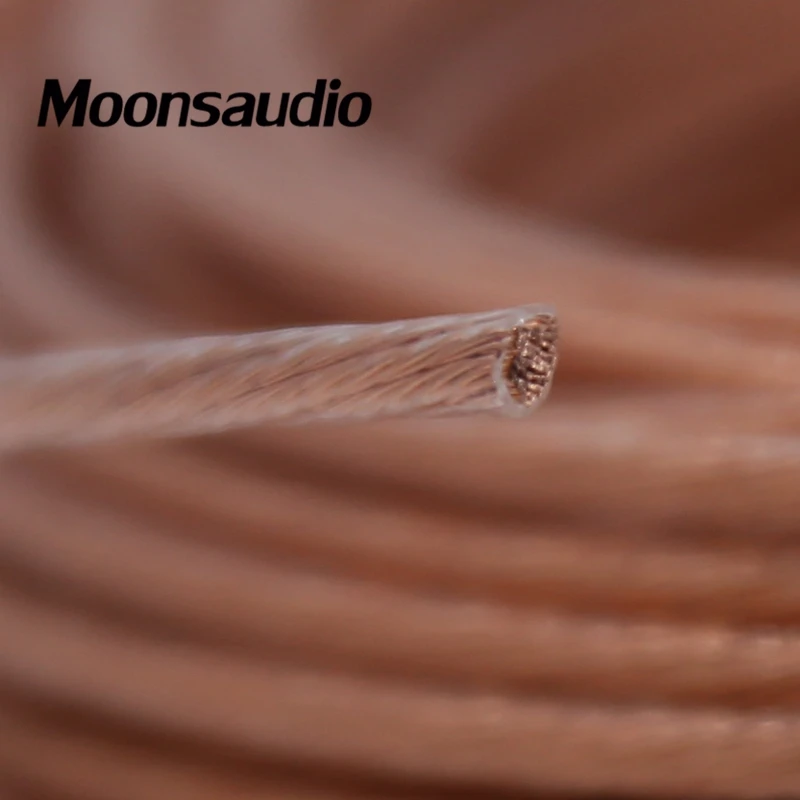 Acrolink 4Mm Kabel Kawat OCC 5N Kemurnian Tinggi 11AWG Kabel Daya Tembaga DIY Jalur Peningkatan Amplifier Audio Hifi