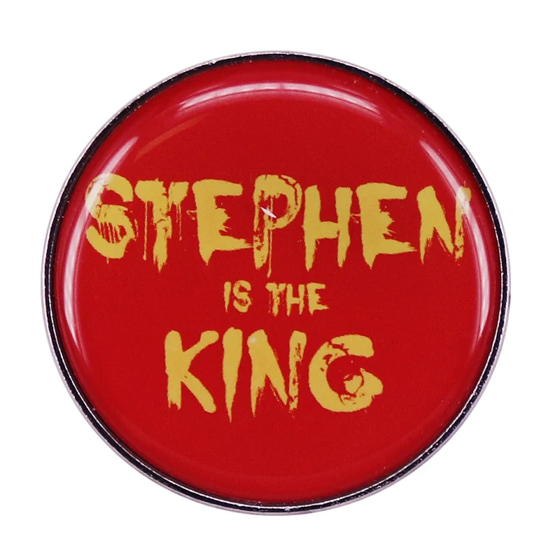 Stephen Is The King Pin Brooch