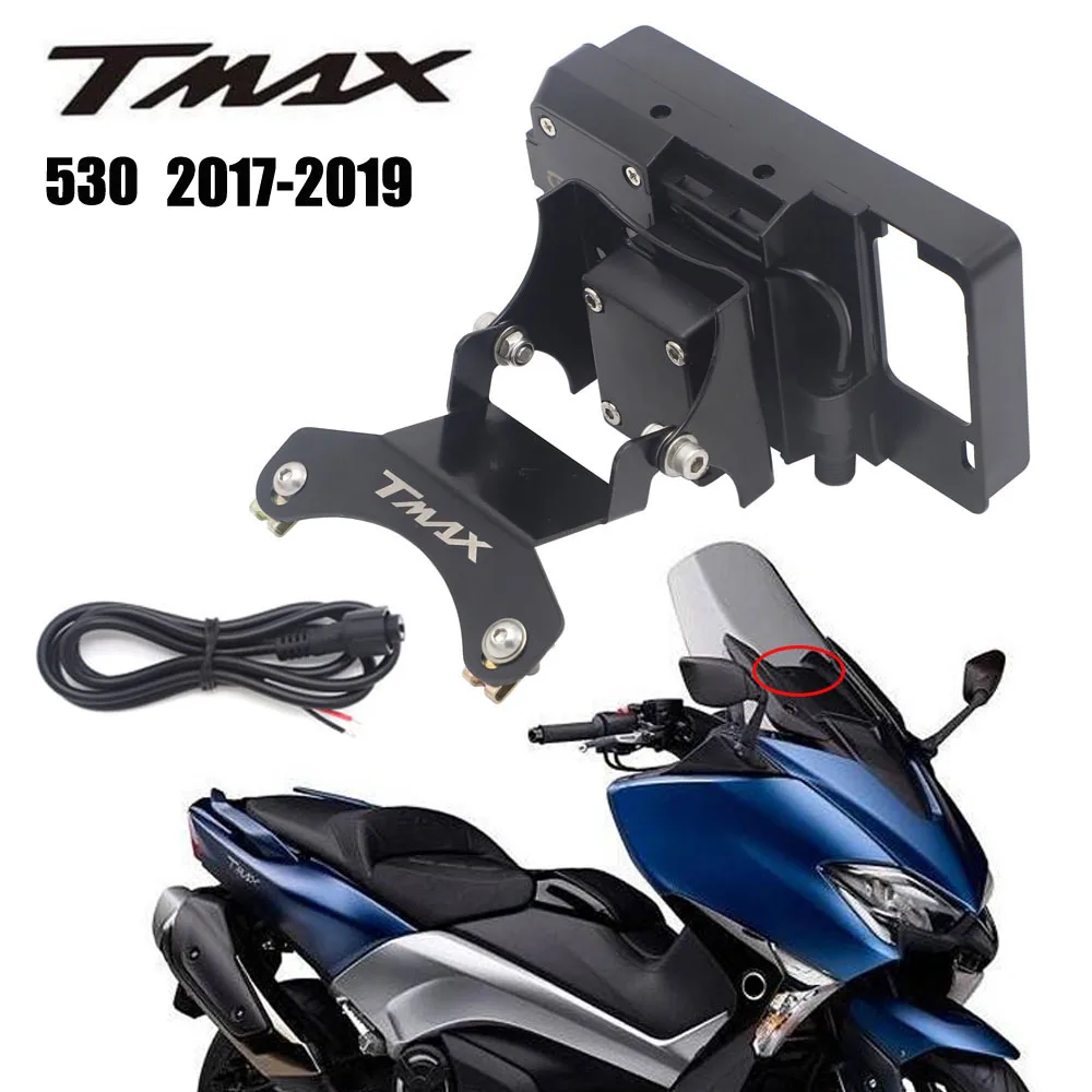 

Кронштейн для крепления смартфона Windscren GPS-держатель для YAMAHA TMAX 530 T-MAX 530 2017-2019