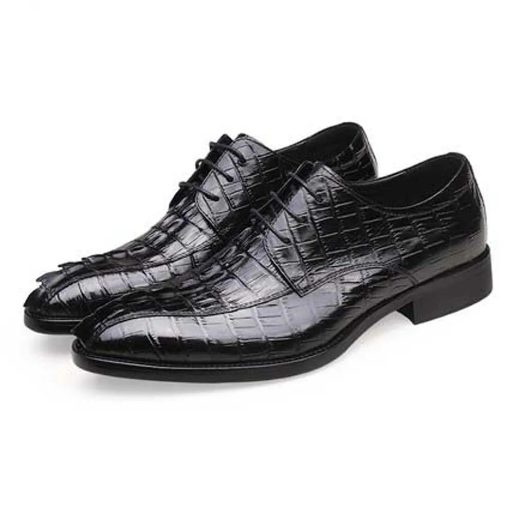 piliyuan new men crocodile shoes  breathable male  business  leisure crocodile shoes men formal shoes men dress shoes