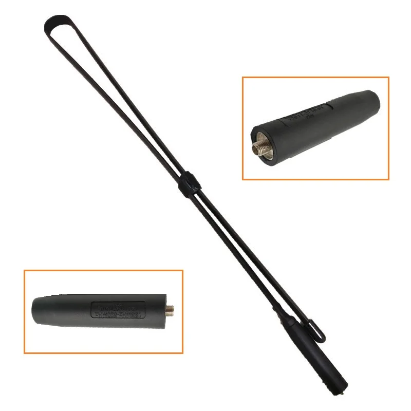 CS Tactical Antenna For Walkie Talkie Baofeng UV-5R UV-82 SMA-Female Connector VHF UHF 144/430Mh Foldable Ham CB Radio