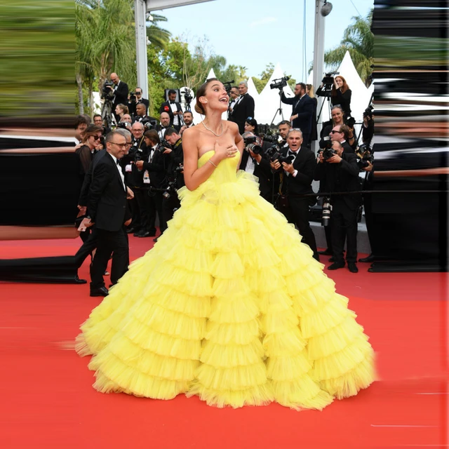 Yellow dressing gown sales