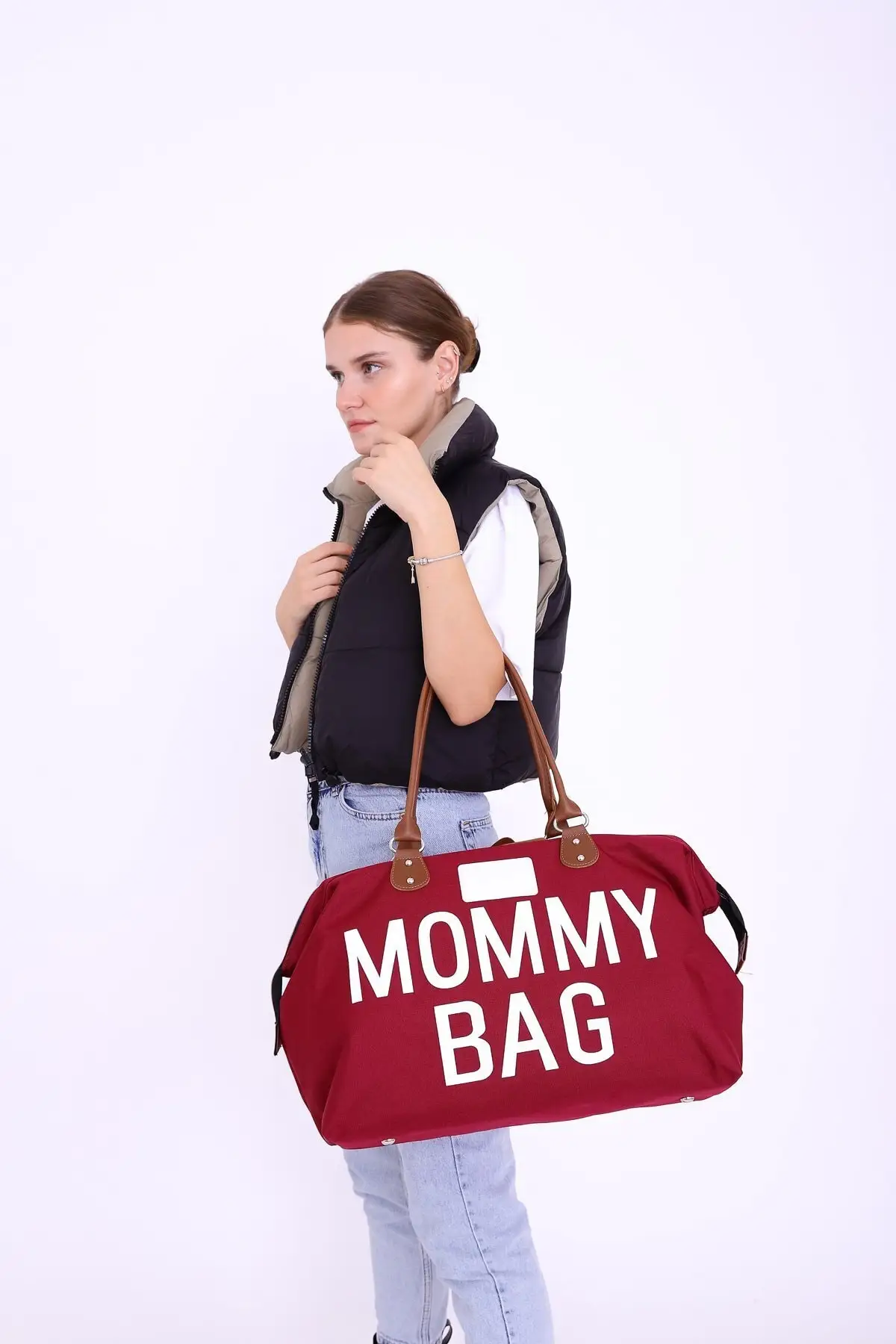 Mother Baby Care Bag Mommy Large Capacity Multifunctional Travel Backpack Diaper Bags Baby Care Women 'S Fashion Tote Bag