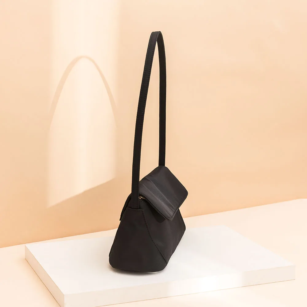 Bolso de hombro de nailon para mujer