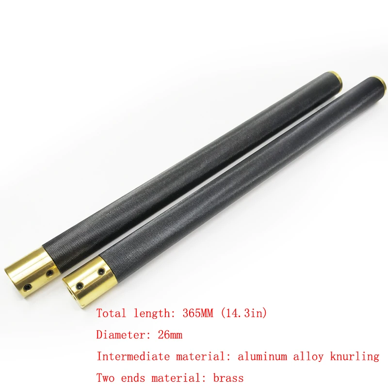 12MM Round hole, Square Hole Turning Tool Handle Adjustable Arbor Length Position Aluminum Woodworking Knives Handle