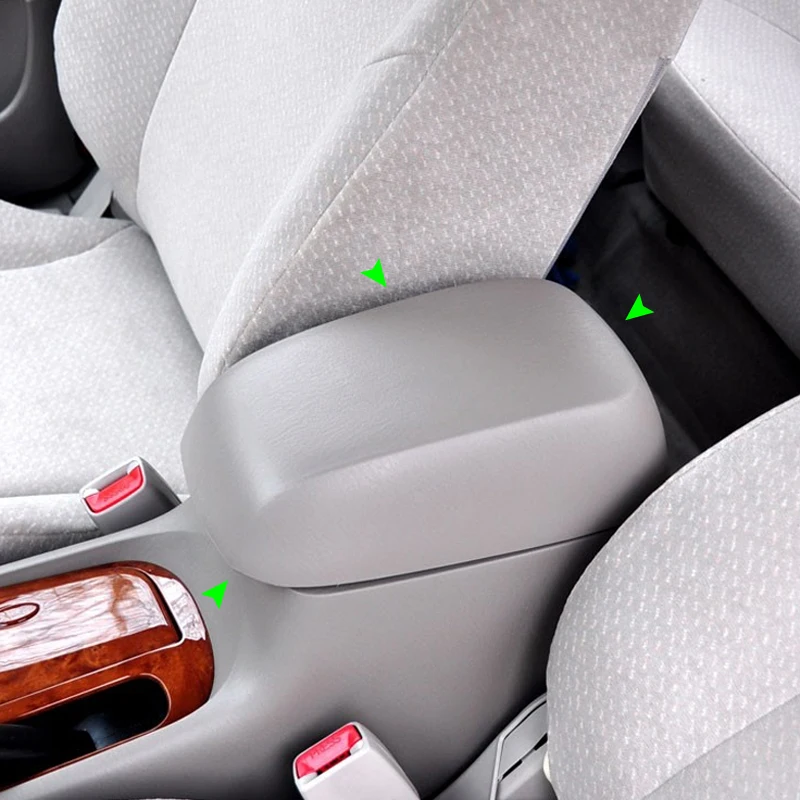 

Car Accessories Microfiber Center Control Armrest Pad Leather Cover Sticker Trim For Hyundai Sonata 2004 2005 2006 2007 2008