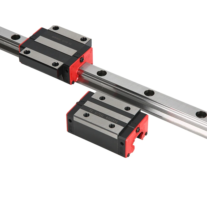 1PC Linear Rail Guide HGR20 HGH20 +1PC /2PCS HGH20CA/HGH20HA/ HGW20CC/20HALinear Narrow/Flange carriges Sliding Block  cnc parts