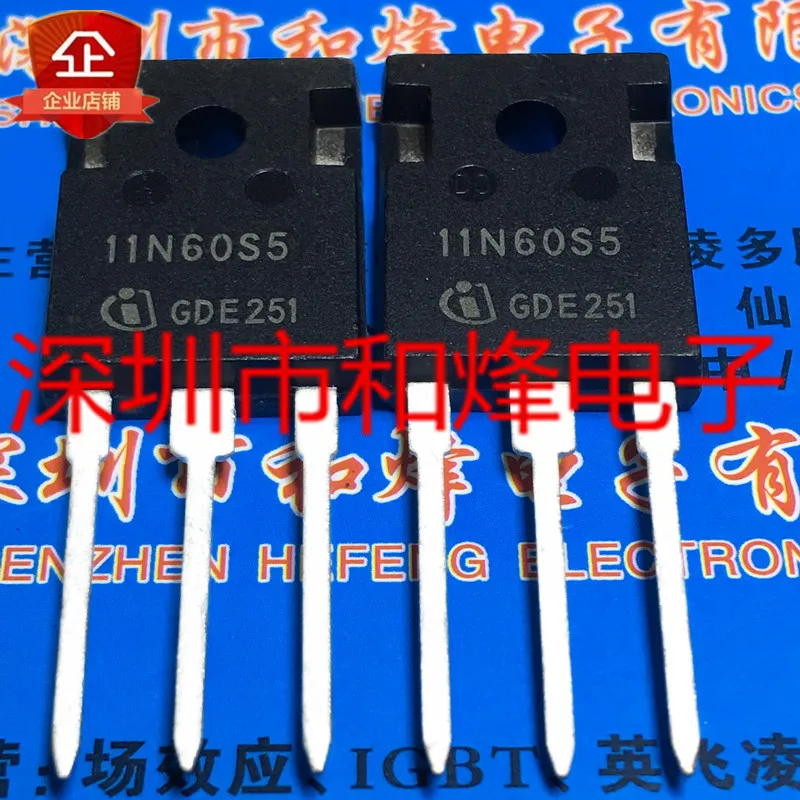 

10PCS 11N60S5 SPW11N60S5 TO-247 600V 11A