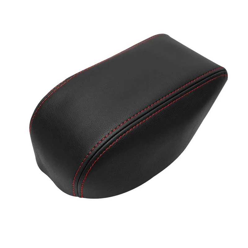 Car-styling Interior Center Armrest Box Leather Cover Proective Trim For Hyundai Tucson 2006  2007 2008 2009 2010 2011 2012 2013