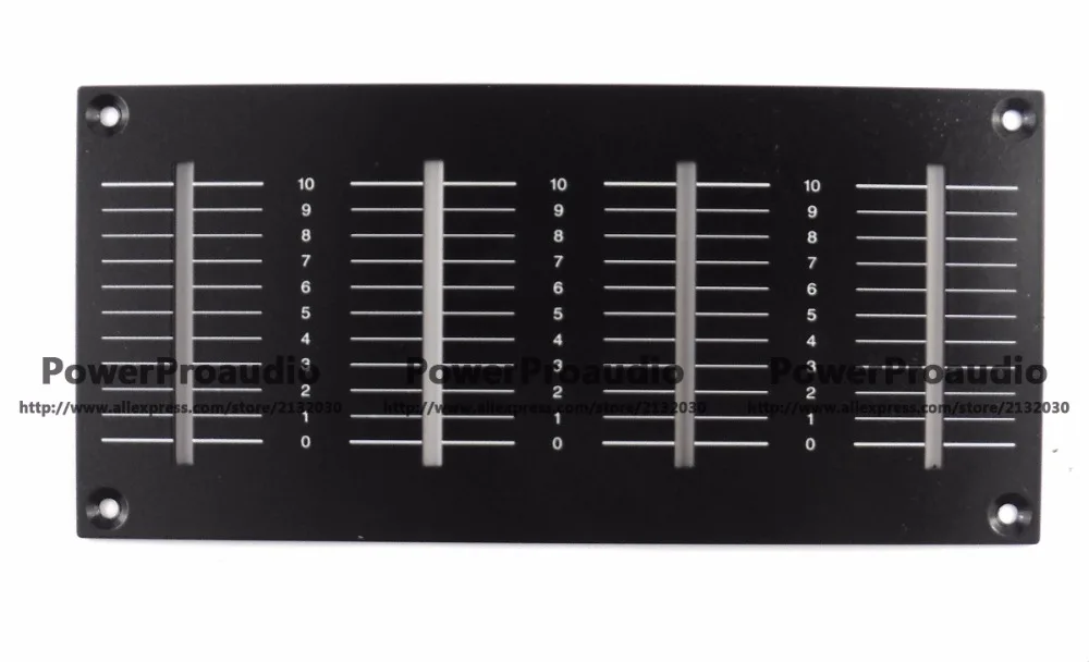 Painel de substituição p ioneer djm800, placa de reposição de painel de canal fader head2426