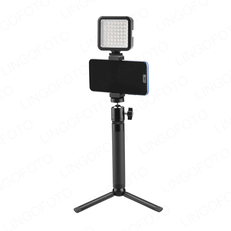 Tripé extensor de iluminação fotográfica de led, suporte para celular, para gopro, live streaming uc9994