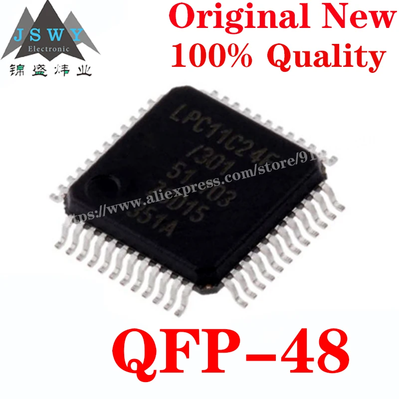 

LPC11C24FBD48 QFP-48 Semiconductor ARM Microcontroller-MCU IC Chip with the for module arduino nano Free Shipping LPC11C24FBD48