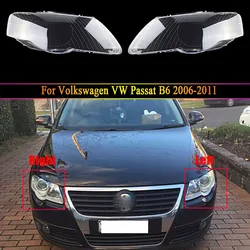 Reflektor obiektyw dla Volkswagen VW Passat B6 2006 2007 2008 2009 2010 2011 osłona reflektora wymiana przednie światła samochodowe Auto Shell