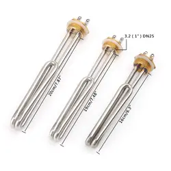 Stainless Steel Water Heating Tube Booster Electrical Element For Water Boiler/Heater