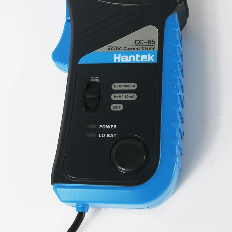 Hantek Oscilloscope AC/DC Current Clamp Probe CC-65 CC-650 20KHz/400Hz Bandwidth 1mV/10mA 65A/650A with BNC Plug CC65 CC650