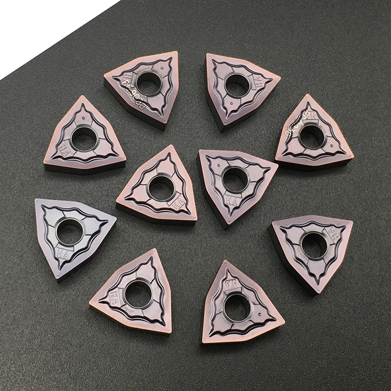 10 Pcs WNMG080404 Ha PC9030 Eksternal Turning Alat Carbide Sisipan Wnmg CNC Pisau Bubut Cutter Alat Pemotong CNC Alat Tokarnyy