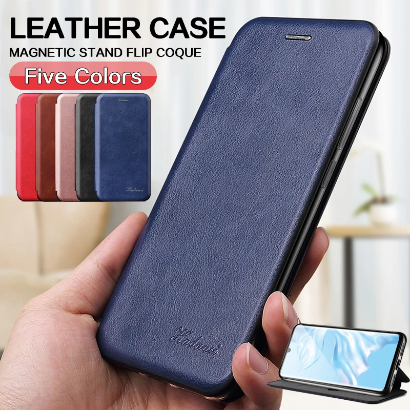 Leather Flip Case For Galaxy A12 A42 A32 4G 5G A52 A72 A22 M51 M31 M20 Stand Bag Holder Cover Card Slots Soft